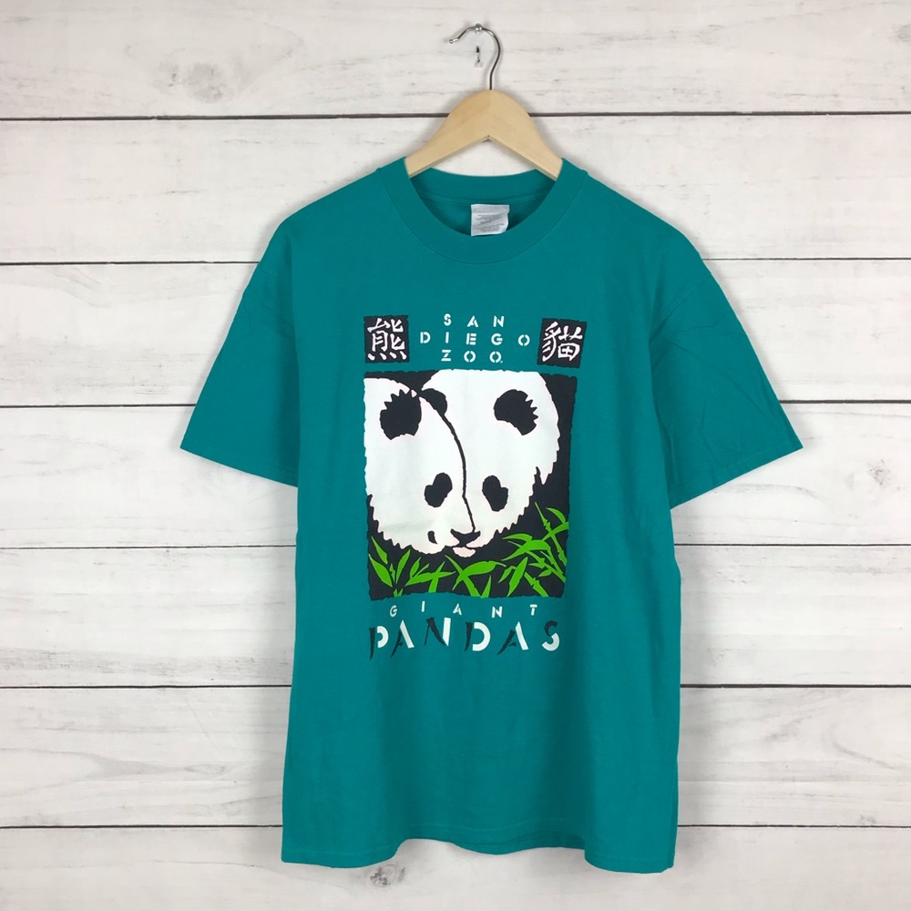 Vintage 1990s San Diego Zoo T-Shirt - Hanes Beefy T